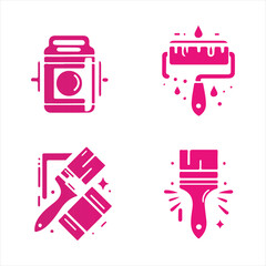 Paints Logo Design