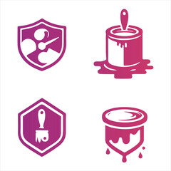 Paints Logo Design