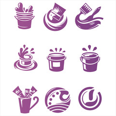 Paints Logo Design