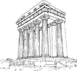 ancient greek temple