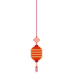 Traditional Chinese Lantern Border Decoration