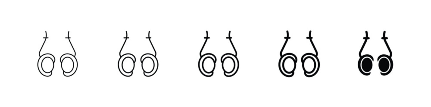 set of 5 pixel perfect vasectomy icon with 1 unexpanded, 1 silhouette, Vasectomy icon representing the medical procedure. Ideal for health, surgery and family planning themes