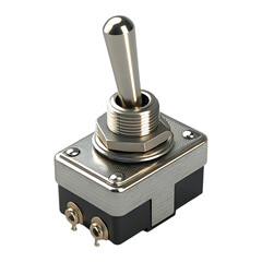 toggle switch 3d rendering isolated