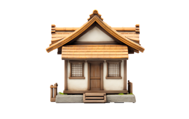a small model of a house