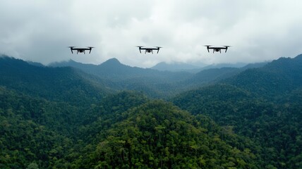 environmental conservation sustainability wildlife innovation. AI-Powered Wildlife Monitoring Using AI and drones to track animal movements and identify threats to ecosystems in real time