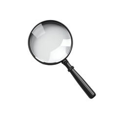 a close-up of a magnifying glass