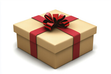 Obraz premium Gift box. Generative Ai.