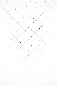 Creative idea of modern design with abstract geometric background. Minimalistic texture with polygonal pattern