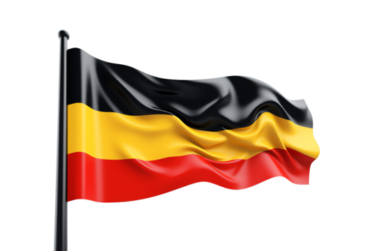 a flag on a flagpole