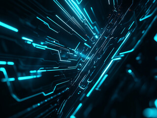 A blue background with lightning, abstract blue lightning sparks effects anime cartoon style background