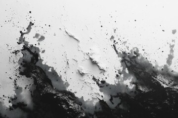 Abstract Black and White Textured Background
