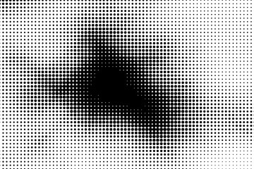 abstract gradient halftone dots background Pop art template texture Vector illustration	