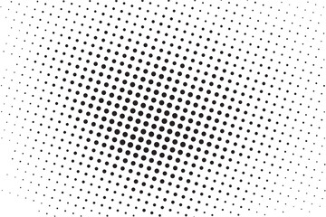 abstract gradient halftone dots background Pop art template texture Vector illustration	