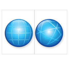 creative world map design vector