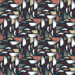 Bright abstract geometric seamless pattern in graffiti style. Quality vector illustration for your design (44).eps