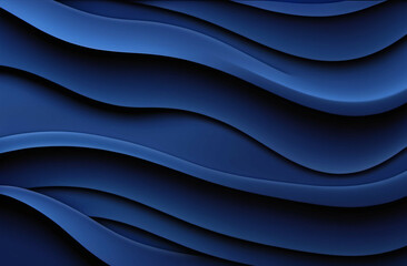 Fototapeta premium navy blue abstract wavy background