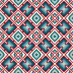 Bright abstract geometric seamless pattern in graffiti style. Quality vector illustration for your design (8).eps