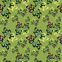 Bright abstract geometric seamless pattern in graffiti style. Quality vector illustration for your design (12).eps