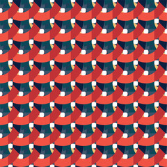 Bright abstract geometric seamless pattern in graffiti style. Quality vector illustration for your design (15).eps