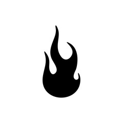 Fire icon. fire icon with white background