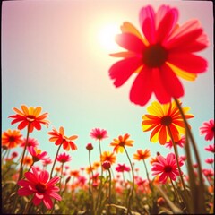 Fototapeta premium flowers of the sun