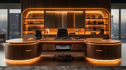 Sleek Minimalist Chinese Compartment Stand Design