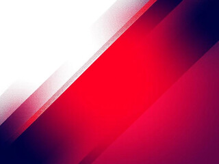 Obraz premium Abstract red and white background featuring dynamic diagonal lines creating a sense of movement and depth