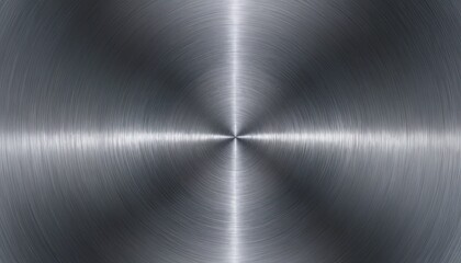 Brushed Metal Texture: A close-up shot of brushed stainless steel, revealing intricate circular patterns and a subtle gradient. The smooth.