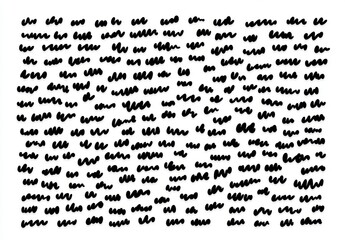 Fototapeta premium Abstract Black And White Brushstroke Texture Composition