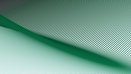 Green stripes line abstract background for textile design