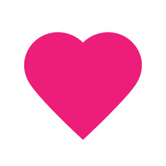 Love heart symbol icon. Love illustration. Vector Heart