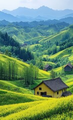 village in the valley