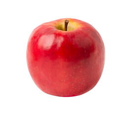 red apple isolated on white