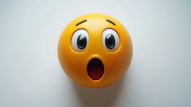3D surprised emoji on white background (1)
