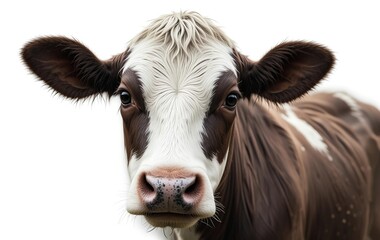 Holstein Cow Beauty isolated
