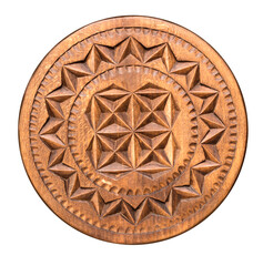 Carved geometric  patterns