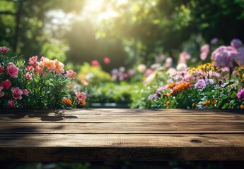 spring flowers in the garden