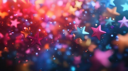 A Galaxy of Sparkling Stars: Festive Celebration