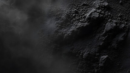 Fototapeta premium Dark Dusty Surface Texture with Fog