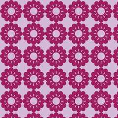 seamless pattern with flowers