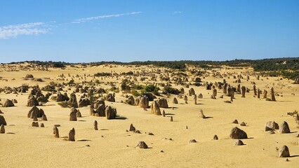 The Pinnacles Desert near Perth, Western Australia