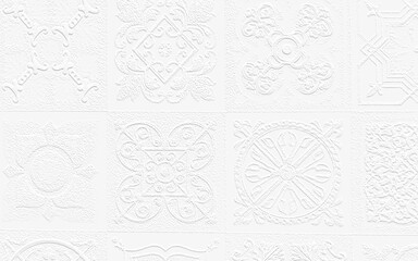 white tiles texture 