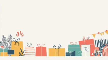 Retail promotion, online store banners with special sales,
