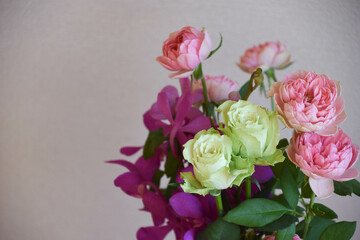 カラフルな花束