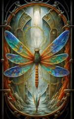 stained glass window