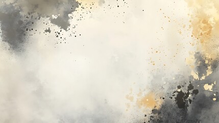 Abstract watercolor splatter background