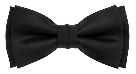 Classic Black Bow Tie Formal Wear Accessory