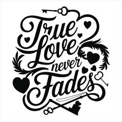 I love you so much typography t-shirt design, for valentine day.