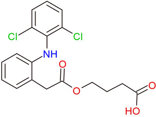 Chemical Structure of Acelofenac