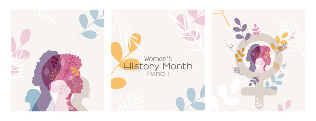 Women's History Month set.